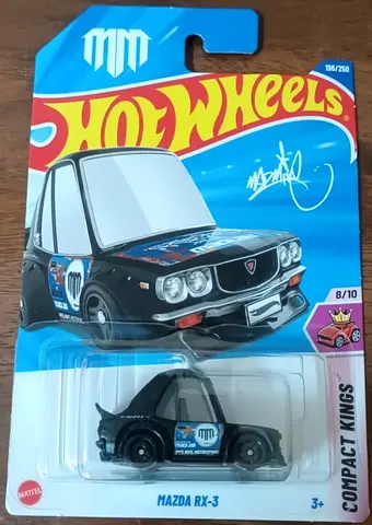 Hot wheels Mazda Rx 3 tooned Black