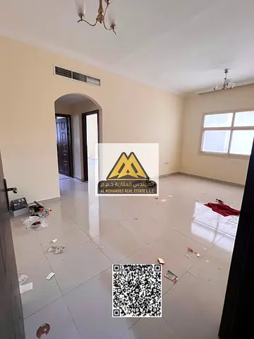 One-bedroom apartment for annual rent – ​​Al Nakheel 1, Ajman (second row from the Corniche)