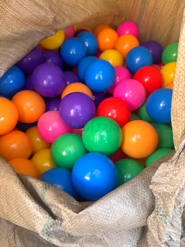 Colorful ball pit balls