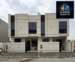 Two-story villa with a rooftop terrace, price includes registration and ownership fees, located on t