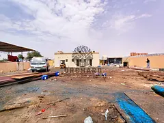 Prime location open yard with electricity annually rent 120k