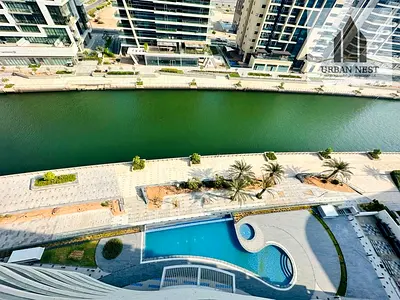 Canal view | Hot Offer | Big Layout | 2 Bedroom Apt with Maid Room