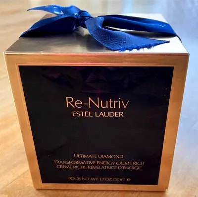 Estée Lauder Re-Nutriv Ultimate Diamond Transformative Energy Eye Creme.