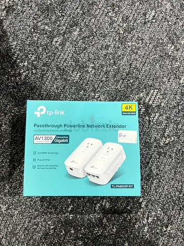 TP-Link Passthrough Powerline Network Extender AV1300 (Brand New, Sealed)