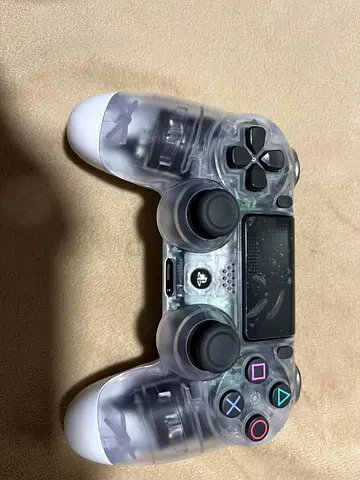 Sony DualShock 4 Wireless Controller (Transparent White) - Used