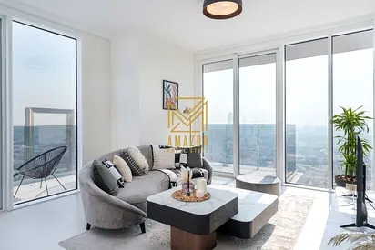 High-Floor 1BR | Furnished | Balcony with Dubai Frame View | Negotiable