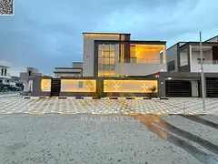 Luxury villa for sale in Al-Haliyo 2, opposite Azha Complex – Land area 5200 sq ft | 6 master bedr