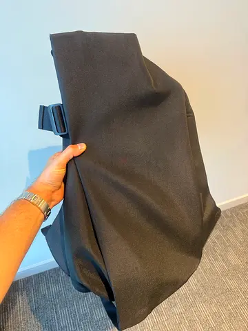 CôteCiel Isar Backpack — Black, Minimalist Design