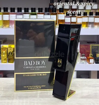 Carolina Herrera Bad Boy Eau de Toilette 100ml - Oriental Spicy Scent