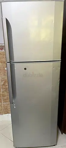 Silver Top-Freezer Refrigerator - Good Working Condition