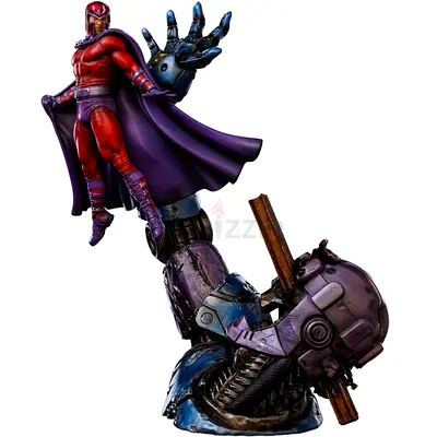Magneto vs Sentinel High-Detail Resin Statue - Marvel Collectible