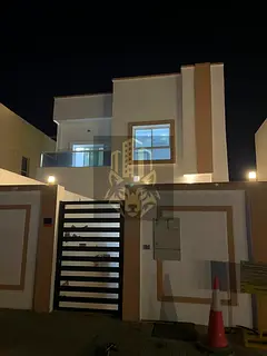 4BR villa for rent in Al Zahya Ajman, majlis &amp; hall, maid room, 5 baths, balcony, parking, 3014 