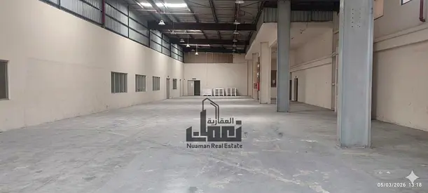 An excellent opportunity for business owners and investors to rent a spacious warehouse in Industrial Area 4, Sharjah, strategically located with easy