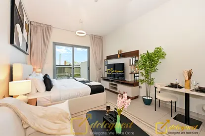 Stylish Studio with City Views in Dubai Hills Deleguest | Furnished | Monthly Payment | Bills Included