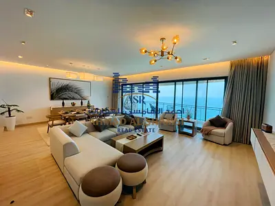 Fully Renovated 3BR + Maids Room || Direct Beach View || Chiller Free || Private Beach Access || All Amenities Free