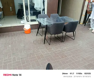 Set of 8 Rattan/Wicker Dining Chairs with Cushions