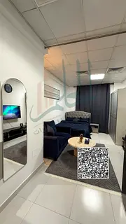 A fully furnished studio is available for monthly rent, including all bills, in Al Nuaimiya.