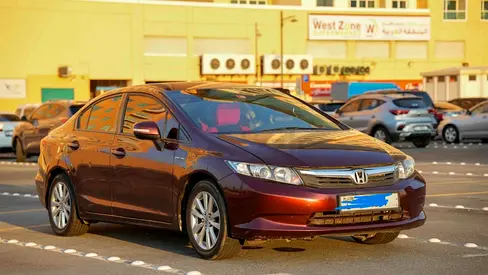 HONDA CIVIC, 2012, GCC, GOOD CONDITION, ORIGINAL PAINT, 208000 KMs.