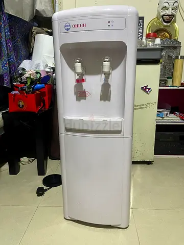 OHIGH freestanding water dispenser - hot  cold, good condition