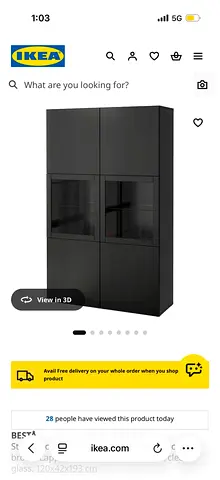 IKEA Display Cabinet