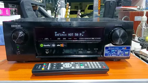 DENON AVR-X1200W 7.2-CH NETWORK AV RECEIVER WITH DOLBY ATMOS, WI-FI, AIRPLAY