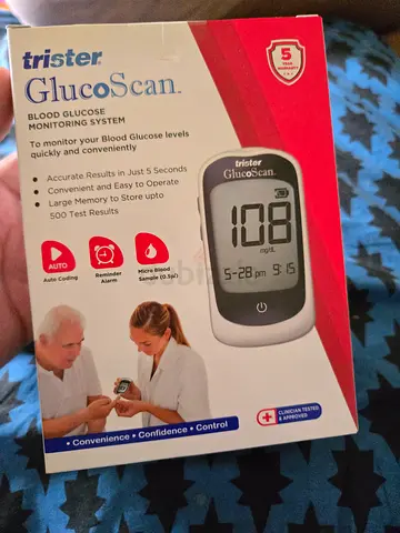 Brand new Trister GlucoScan blood glucose monitor - boxed unused