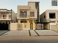 Luxury villa for sale in Al Helio 2. Elegant design featuring 6 spacious bedrooms and ultra-luxuriou