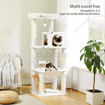 143 cm Tall Cat Tree