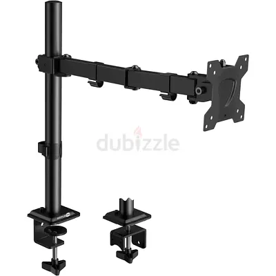 Single Monitor Arm With Desk Support Up To 32 22lbs VESA