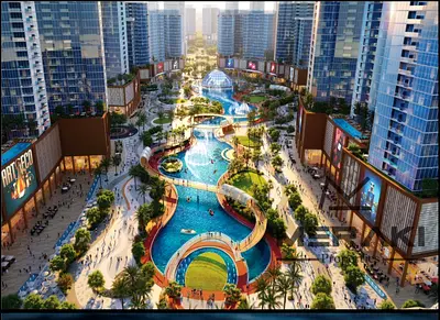 امتلك شقتك بمشروع تايجر داون تاون عجمان اقساط خمس سنوات بالفرش كامله