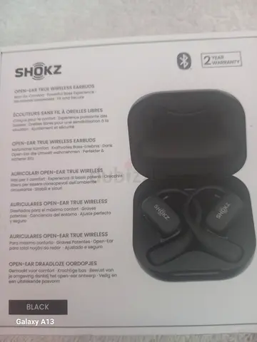 Shokz OpenFit True Wireless Earbuds (Black) - New in Box