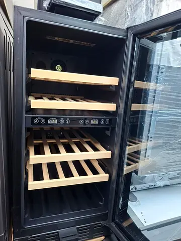 Terim dual zone 26 bottle wine fridge