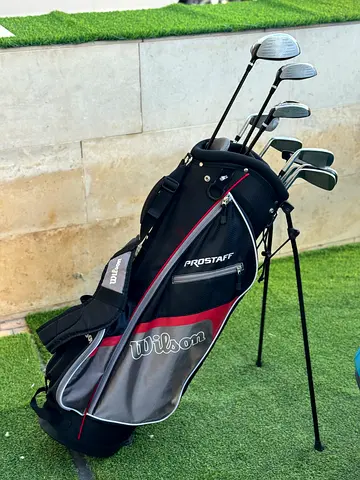 Wilson ProStaff Full Set of Golf Clubs with Stand Bag - Good Condition