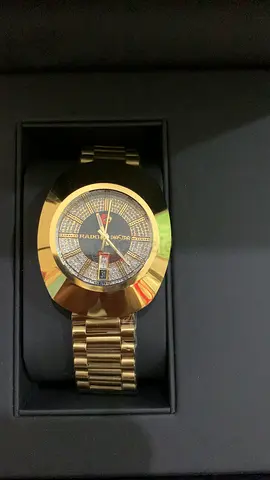 Rado Gold-tone mens Master Copy watch with date display