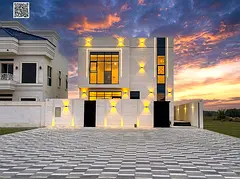 Villa including registration and ownership fees, very large yard for luxury, prime location next to
