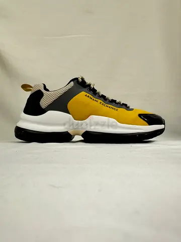 Armani Exchange Chunky Yellow Sneakers - Size US 8