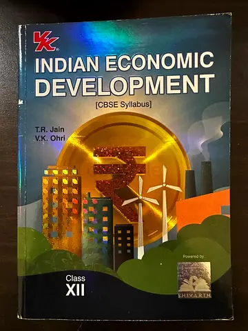 class 12 VK OHRI AND T.R JAIN ECONOMICS(2025-26)