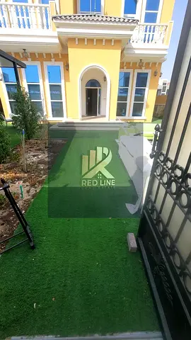 فيلا للإيجار | 5 غرف ماستر | حديقة + مسبح | 2 مجلس | 2 باركن مغطى | الحوشي – الشارقة 🏡🌿