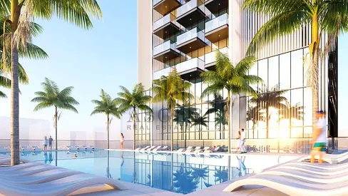 POOL VIEW_FULLY FURNISHED _13% ROI_NEAR METRO _VIP