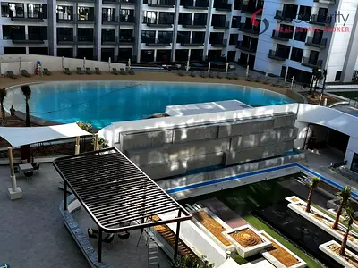 Stylish Studio with Private Balcony | Parking Included | Prime Location - Dubai Studio City