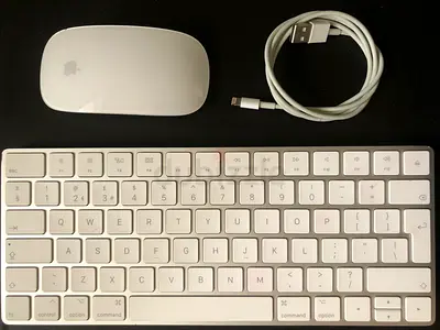 2017 Apple Magic Keyboard + Magic Mouse 2 (Opened, Unused, Box Included)