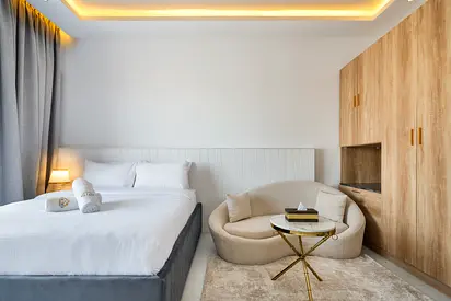 4700 including bills Hotel Serviced Fully Furnished studio apartment with balcony