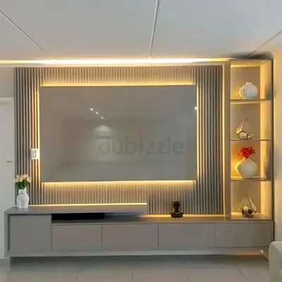 Luxury TV unit cabinet style