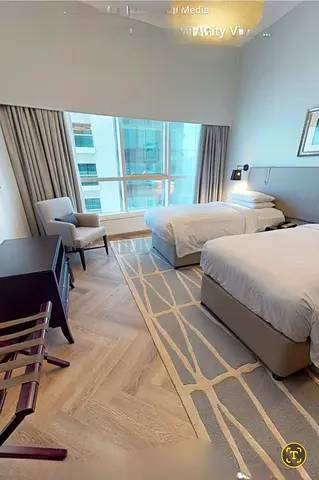 Only 4K AED for Standard Room for Rent + Kitchen | 5-Star Hotel Apartment | Marina Walk
