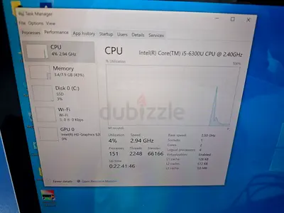 Surace pro 4 i5 6gen 8gb 256gb