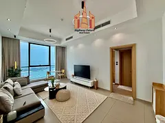 Modern Furnished 1 Bedroom |laundry room | Sea View | Like New | High-End Living | 72K