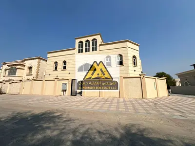 New Villa for Sale in Al Mowaihat 3 Ajman | Corner Plot | 12 Master Bedrooms | 8500 Sqft Built-up | Investment Opportunity