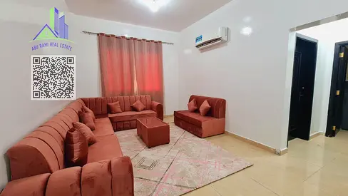 بدون عمولة -غرفة وصالة  -  ايجار شهري  -  شامل - المويهات 2 -  مفروشة - فرش نظيف