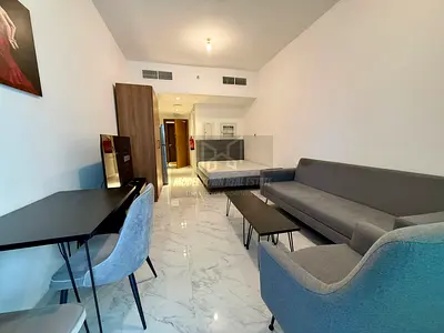 Unit Tawtheeq !! Fully Furnished | Studio Apartment | Private Balcony | Huge Room | Pool & Gym | Basement Parking | Monthly Payments