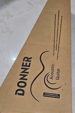 Donner Acoustic Guitar Black